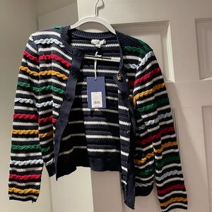 NWT Target x La Ligne striped cardigan